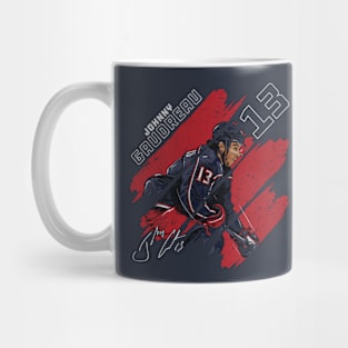 Johnny Gaudreau Columbus Stripes Mug